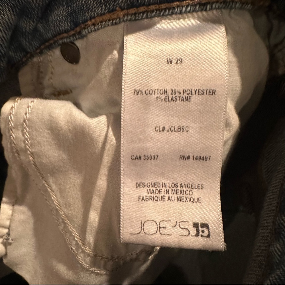 Joe’s‎ Jeans JJ Size 29 Light Wash Raw Hem - Picture 10 of 10
